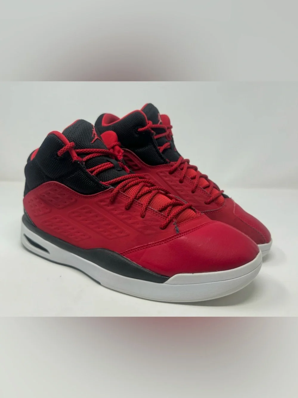 Air Jordan New School University Red Basketball Mid Top (Cleaned & Refreshed)